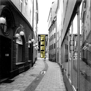 aus der sterneckergasse in die l&uuml;cke...